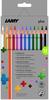 LAMY plus Farbstifte 530 12er-Set: Faltschachtel mit 12 Farbstiften aus hochwertigem