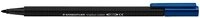 STAEDTLER Fasermaler triplus color, dreieckig, schwarz