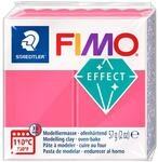 STAEDTLER 8020-204 - Fimo Effect Normalblock, 57 g, rot transluzent