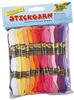 folia 23991 - Stickgarn Basic, 100 % Baumwolle, 52 Docken à 8 m in 26 Farben