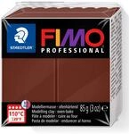 STAEDTLER FIMO professional 8004 &ndash; Schokolade, 85 g | Ofenh&auml;rtend, feste