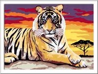 Ravensburger CreArt Majest&auml;tischer Tiger - Malen nach Zahlen ab 11 Jahre | Malset