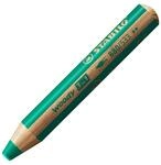 STABILO - Buntstift, Wasserfarbe & Wachsmalkreide - woody 3 in 1 - Einzelstift -