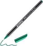 edding 1200 Fasermaler fein - gr&uuml;n - 1 Stift - Rundspitze 1 mm - Filzstift zum