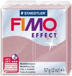 STAEDTLER 8020-207 - Fimo Effect Normalblock, 57 g, ros&eacute;gold pearl