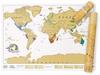 Die Scratch Map - das Original - Weltkarte zum Rubbeln, Rubbelkarte, Deko