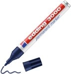 edding 3000 Permanentmarker - stahl-blau - 1 Stift - Rund-Spitze 1,5-3 mm -...