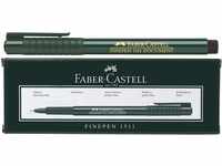 Faber-Castell 151199 - Faserschreiber Finepen 1511, 0,4 mm, schwarz