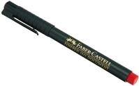 Faber-Castell 151121 - Faserschreiber Finepen 1511, 0,4 mm, rot