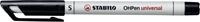 Stabilo-Schwan 851-46 OHPen Universal SF wasserl&ouml;slich schwarz