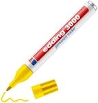 edding 3000 Permanentmarker - gelb - 1 Stift - Rund-Spitze 1,5-3 mm | schnell