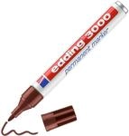 edding 3000 Permanentmarker - braun - 1 Stift - Rund-Spitze 1,5-3 mm - schnell