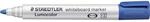 STAEDTLER 720934 Whitebaord-Marker Rundspitze, blau