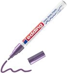edding 751 Glanzlackmarker - violett (lila) - 1 Lackmarker - Rundspitze 1-2 mm -