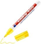 edding 400 Permanentmarker - gelb - 1 Stift - feine Rundspitze 1 mm - wasserfest,