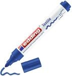 edding 4500 Textilmarker - blau - 1 Stift - Rundspitze 2-3 mm - Textilstifte