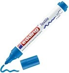 edding 4500 Textilmarker - hell-blau - 1 Stift - Rundspitze 2-3 mm -...