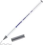 edding 4600 Textilstift - grau - 1 Stift - Rundspitze 1 mm - Textilstifte