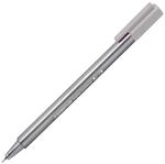 Staedtler 334-82 Fein-Liner und Pigmentliner Feinliner Triplus silbergrau