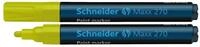 Schneider Schreibger&auml;te Lackmarker Maxx 270, 1-3 mm, gelb