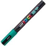 uni-ball 186562 - POSCA Marker mit feiner Rundspitze, smaragdgr&uuml;n