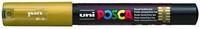 POSCA 186781 - POSCA Marker mit extra feiner Rundspitze, gold