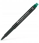 Faber-Castell 152563 - Marker Multimark M, permanent, gr&uuml;n