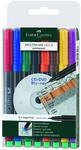 Faber-Castell 1523 09 - Marker MULTIMARK permanent, St&auml;rke: S, 8er Etui