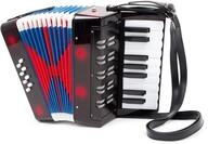 small foot Akkordeon "Classic", Musikinstrument f&uuml;r Kinder, mit Schulterriemen zum