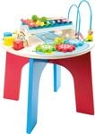 small foot Motorik- und Musiktisch "2 in 1" aus Holz, mit Motorikschleife,