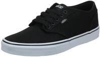 Vans Herren Atwood Sneaker, Canvas Black White, 40.5 EU