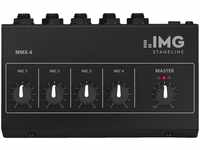 IMG 241070 STAGELINE MMX-4 Miniatur-Mikrofon-Mischer,schwarz,4 Mono-Kanäle