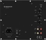 MONACOR SAM-200D Subwoofer Aktiv-Modul mit 200 W, variablem Tiefpass,...