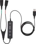JABRA Supervisorkabel Link 265: USB auf 2X QD