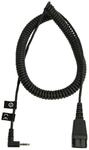 GN Netcom - Headset cable - Quick Disconnect - sub-mini phone 2.5 mm (M) - 2 m