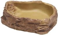 Exo Terra Feeding Dish, Futterschale, Futternapf, im Felsdekor, mittel