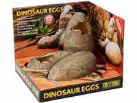 Exo Terra Dinosaur Eggs, Dinosaurier Eier, verschiedene Versteckmöglichkeiten für