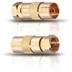 Oehlbach Adapter F-Stecker, Koaxial m & w 2 STK.