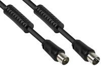 Good Connections SAT TV Antennenkabel - Koax Stecker an Koax Buchse - 2x