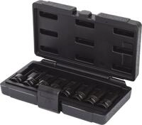 KS Tools 911.0901 1/2" Kraft-Bit-Stecknuss-Satz TX, 8-tlg., T30-T80