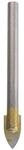 wolfcraft Fliesenbohrer & Glasbohrer &Oslash; 8 mm - Hartmetall Bohrer fur Glas, Keramik,