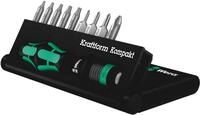 Wera Bit-Sortiment, Kraftform Kompakt 12, 10-teilig, 05135942001