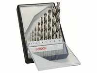 Bosch Accessories Bosch Professional 10 tlg. HSS-G Metallbohrer Set (für Metall, Ø