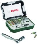 Bosch Professional 26tlg. Schrauberbit- und Ratschen-Set (Extra harte Qualit&auml;t,