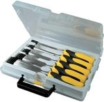 Stanley Dynapgrip Stechbeitel-Set, 5-teilig, 6/12/18/25/32 mm Beitelbreite,
