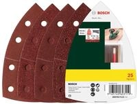 Bosch Home and Garden 25tlg. Schleifblatt Set (verschiedene Materialien, K&ouml;rnung