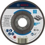 Bosch PRO Metal Gebundene Schleifscheibe, 115 x 4 x 22,23 mm | f&uuml;r Stahl, &Oslash; 115 mm,