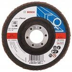 Bosch Faecherschleifscheibe X551 Expert for Metal 115mm Korn 40, 1 Stk.