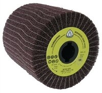 Klingspor 258908 - NCW 600 S Vlies-Satinierwalze, rotbraun, 100x100x19,