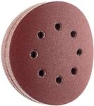 wolfcraft 25 Haft-Schleifscheiben Holz & Metall &Oslash; 125 mm I 2251100 I K&ouml;rnung 120 I